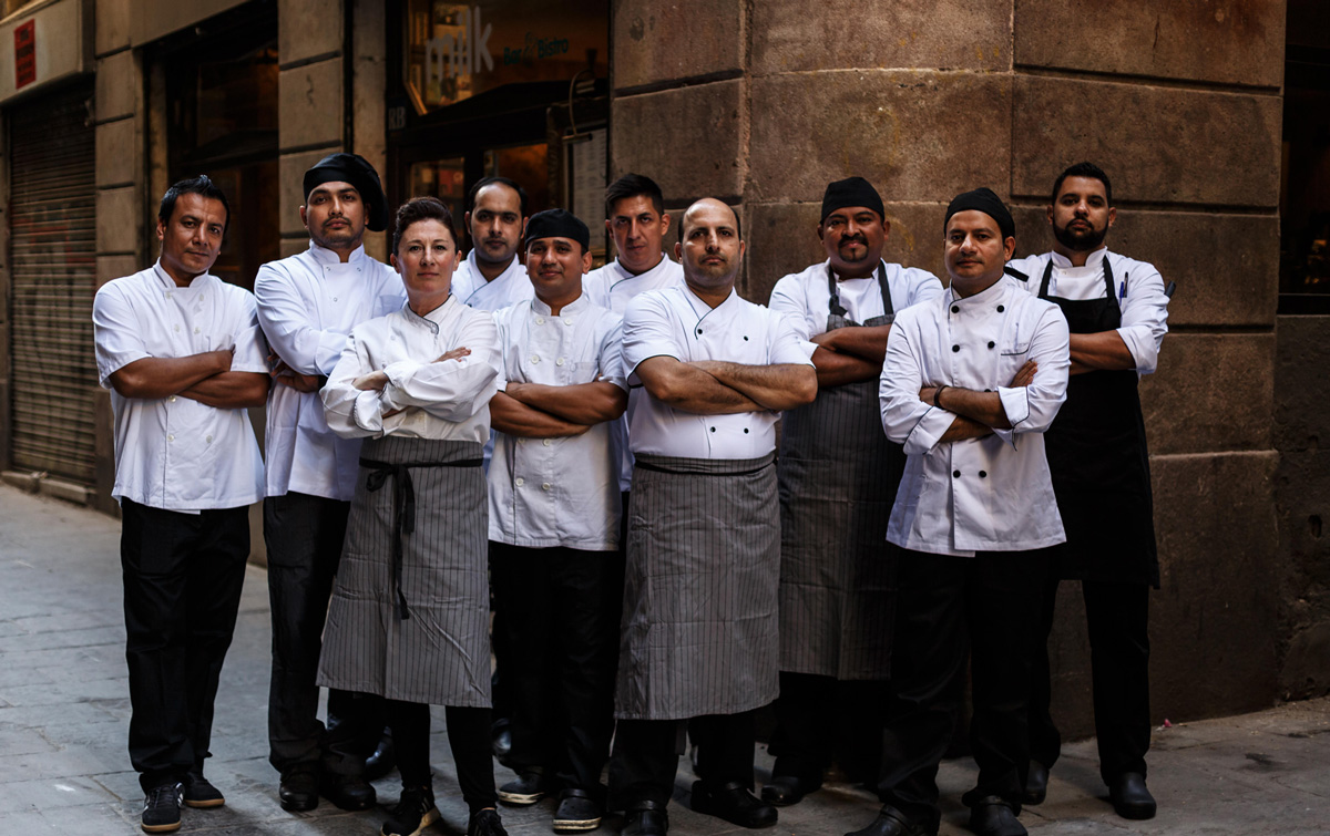 Team Milk at Milk Bar & Bistro Barcelona
