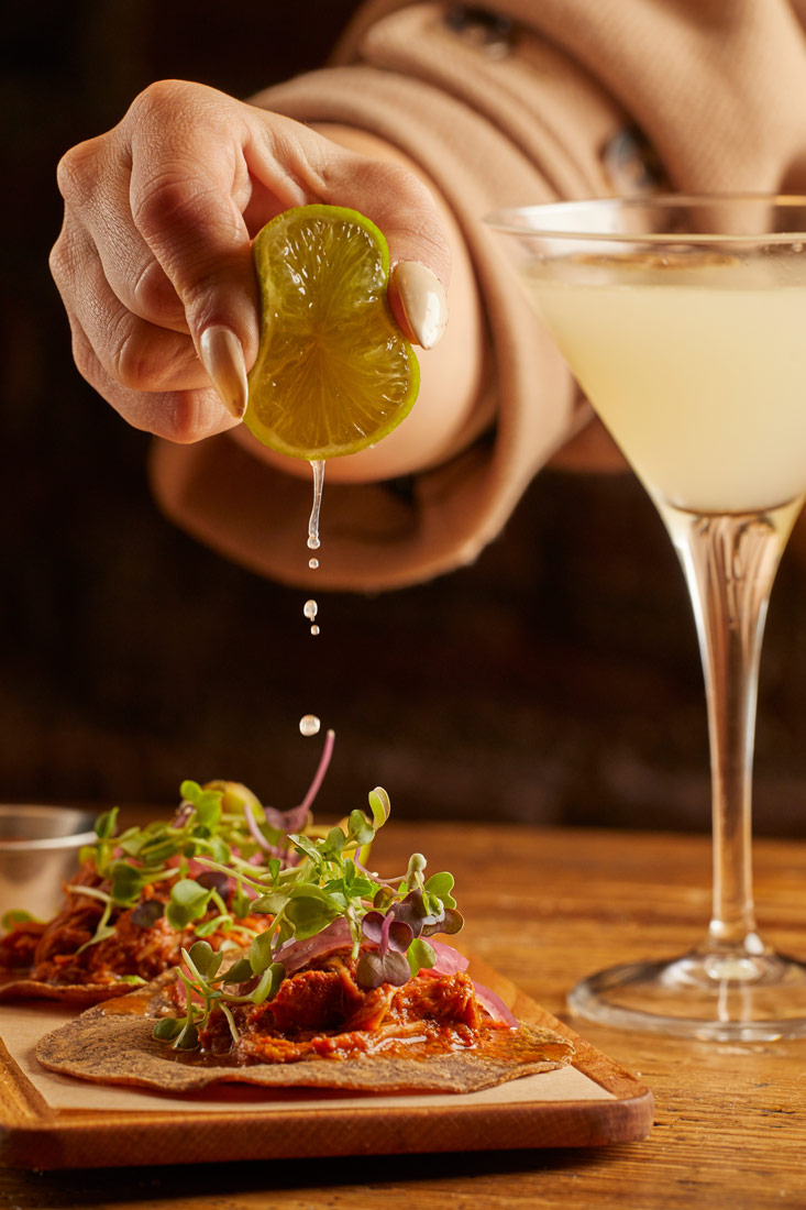Taco tapas at Milk